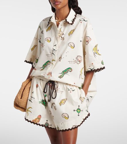Alémais Camisa oversized de algodón estampada - Alemais - Modalova