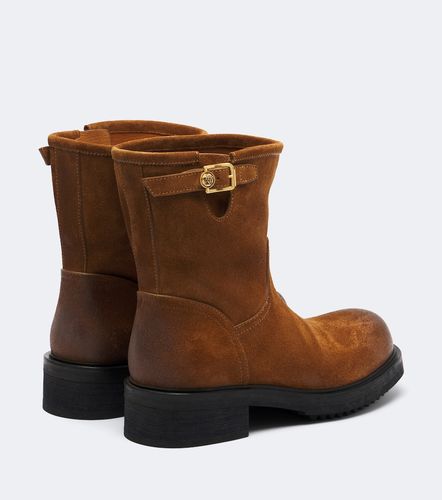 Versace Stivaletti in suede - Versace - Modalova