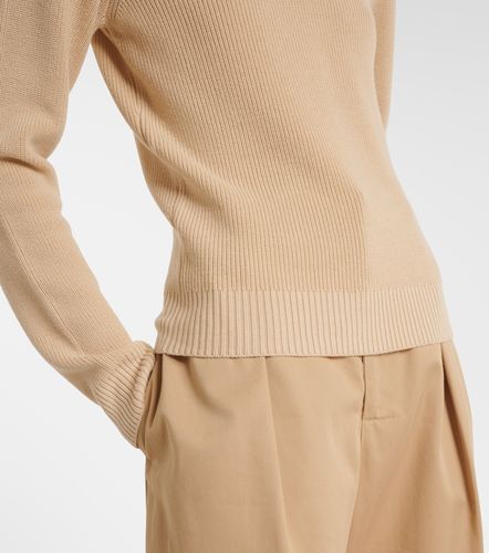 Pullover Double L in cotone e lana - Loewe - Modalova