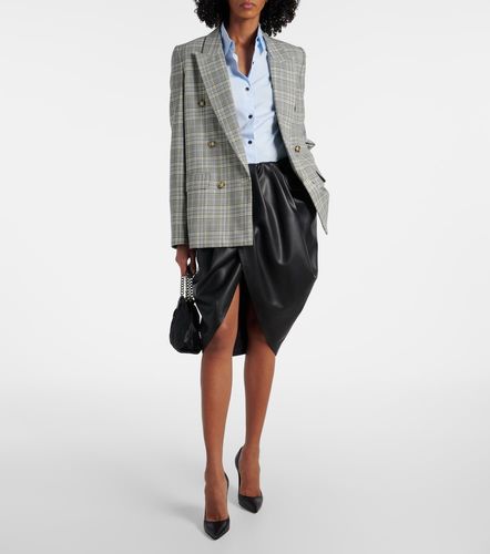 Falda midi drapeada - Stella McCartney - Modalova