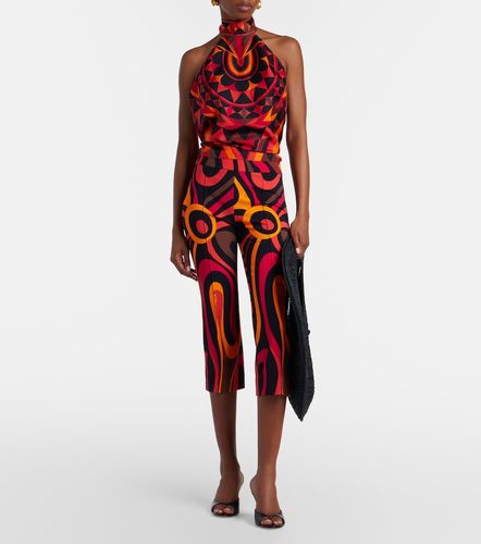 Pucci Marmo jersey capri pants - Pucci - Modalova