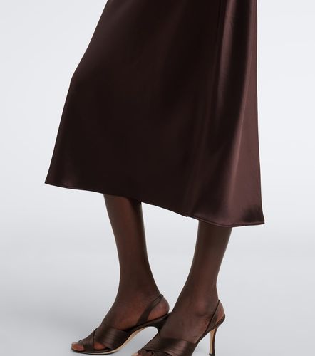 Vestido midi Shiny Statement de satén - Dorothee Schumacher - Modalova