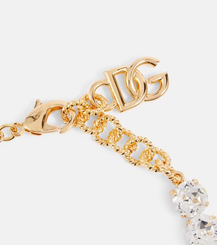Collana DG con cristalli - Dolce&Gabbana - Modalova