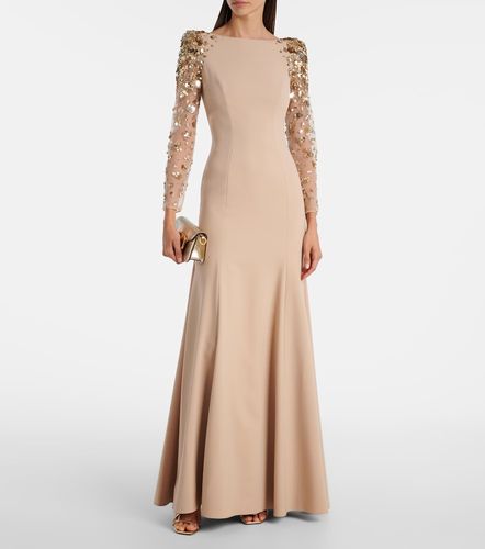 Abito lungo Sylvia con paillettes - Jenny Packham - Modalova