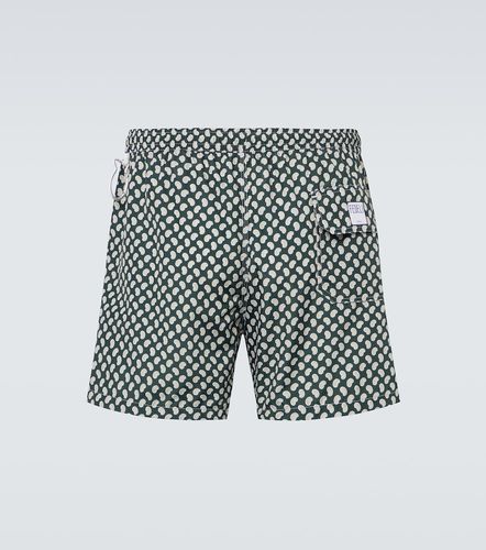 Fedeli Madeira paisley swim trunks - Fedeli - Modalova