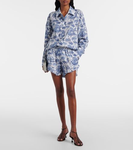 Shorts Boyana en toile de algodón - Staud - Modalova