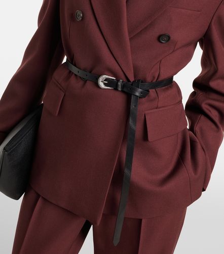 Monili leather belt - Brunello Cucinelli - Modalova