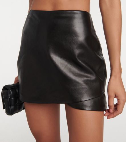 Asymmetric leather miniskirt - The Sei - Modalova