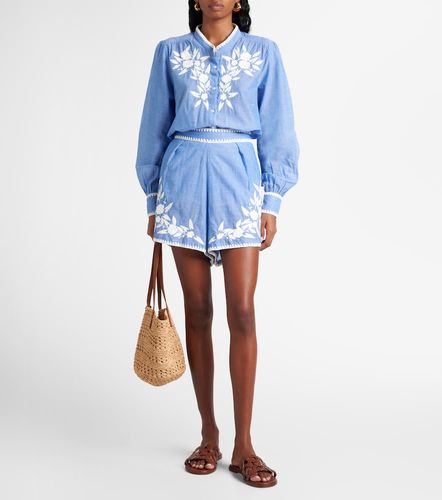 Juliet Dunn Cotton chambray shorts - Juliet Dunn - Modalova