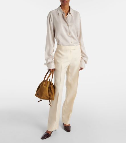 Khaite Camicia Agro in seta a righe - Khaite - Modalova
