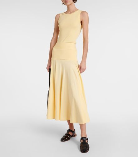 Plan C Gonna midi in maglia plissé - Plan C - Modalova
