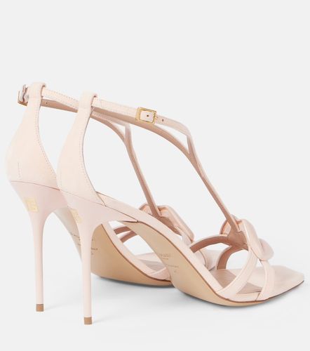 Balmain Lips suede sandals - Balmain - Modalova