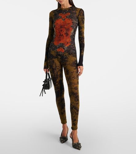 Mono Médallion de malla estampado - Jean Paul Gaultier - Modalova