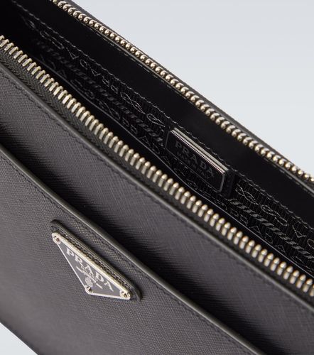 Prada Pouch de piel Saffiano - Prada - Modalova
