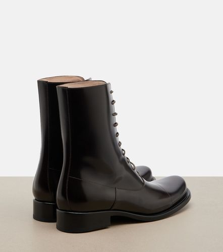 The Row Kai leather lace-up boots - The Row - Modalova