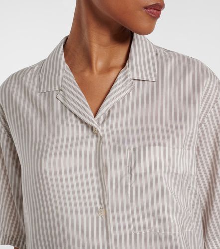 The Row Jorge striped silk shirt - The Row - Modalova
