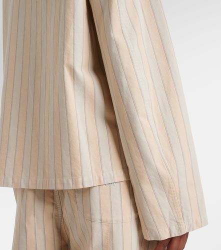 Camicia in cotone a righe - Maison Margiela - Modalova