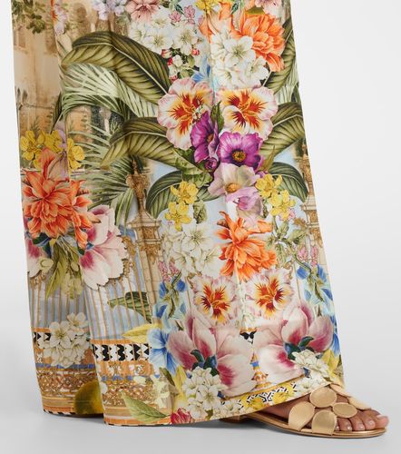 Camilla Printed silk wide-leg pants - Camilla - Modalova
