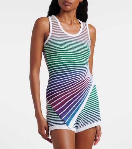 Paula's Ibiza striped cotton-blend shorts - Loewe - Modalova