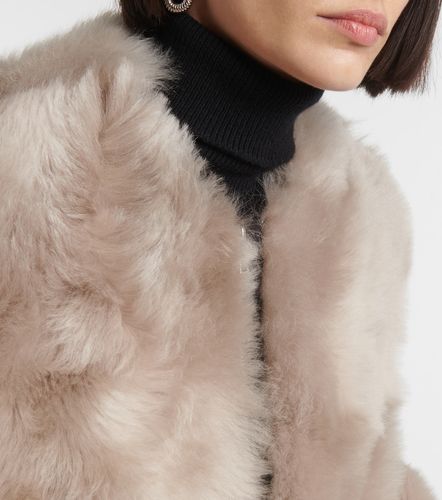 Giacca Dianne in shearling - Nour Hammour - Modalova