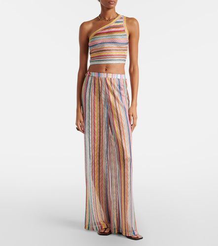 Missoni Zigzag palazzo pants - Missoni - Modalova
