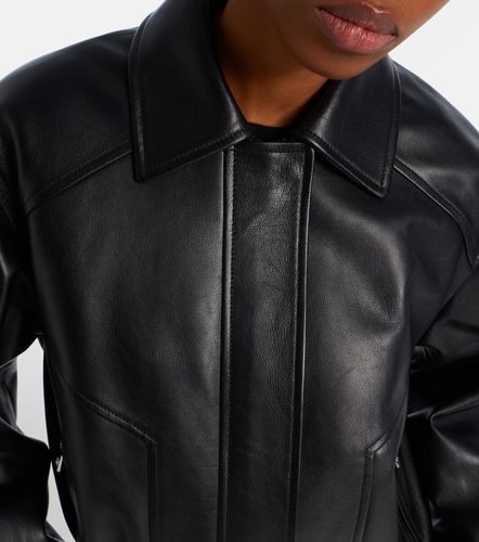 Versace Chaqueta de piel - Versace - Modalova