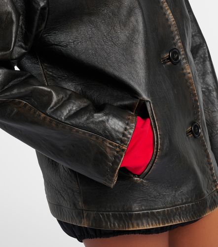 Prada Leather jacket - Prada - Modalova