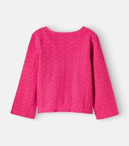Cárdigan de croché de algodón - Mini Rodini - Modalova