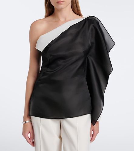 Rohe Draped one-shoulder silk top - Rohe - Modalova