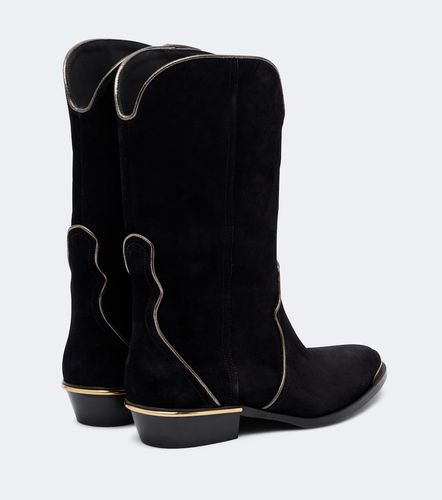 Elbini suede cowboy boots - Isabel Marant - Modalova