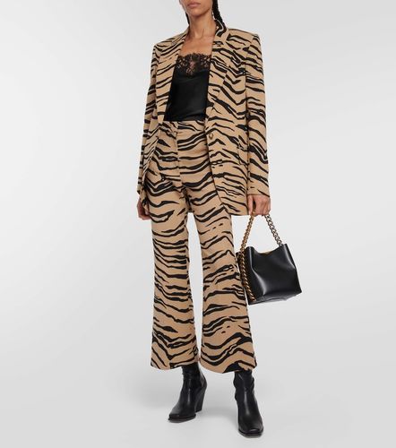 Tank top in raso e pizzo - Stella McCartney - Modalova