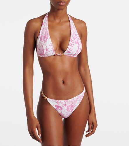 Versace Braga de bikini estampada - Versace - Modalova