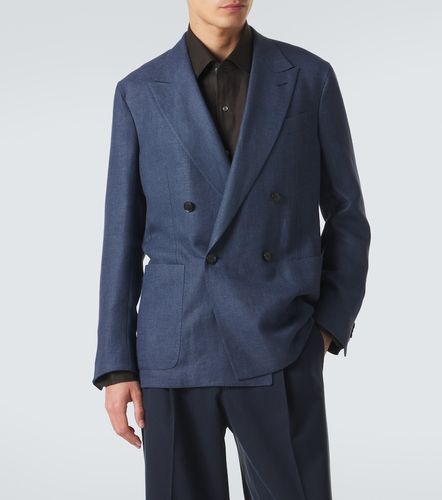 Zegna Linen, wool and silk blazer - Zegna - Modalova