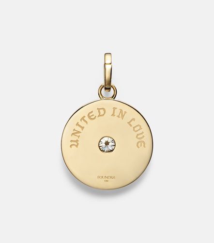 True Love Lovestruck Commitment Medium 18kt pendant with diamonds - FoundRae - Modalova