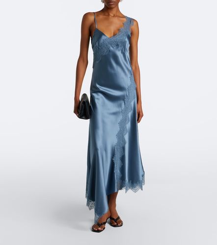 Abito midi Vernon in misto seta con pizzo - Veronica Beard - Modalova