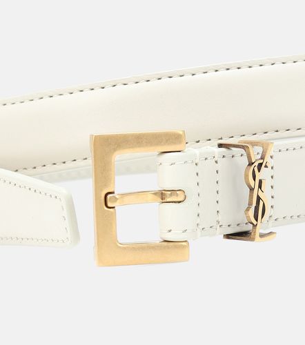 Cinturón Cassandre de piel - Saint Laurent - Modalova