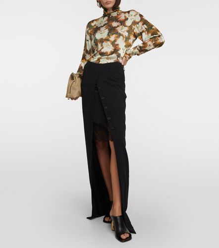 Gonna lunga in crêpe - Dries Van Noten - Modalova