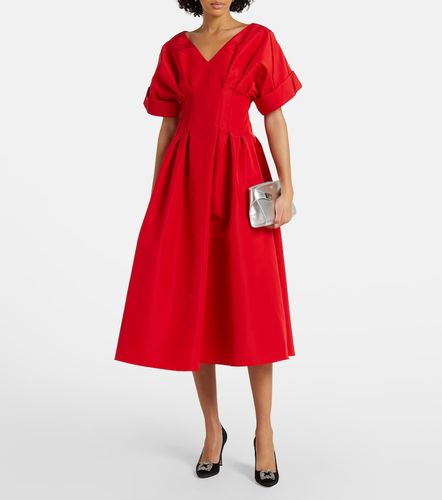 Carolina Herrera Abito midi in seta - Carolina Herrera - Modalova