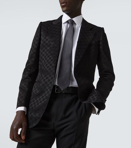 Corbata GG de seda en jacquard - Gucci - Modalova