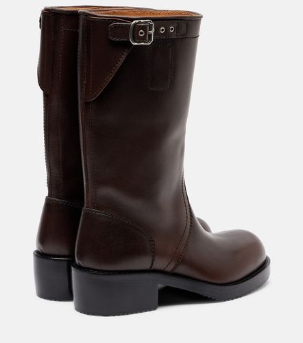 Dries Van Noten Leather biker boots - Dries Van Noten - Modalova