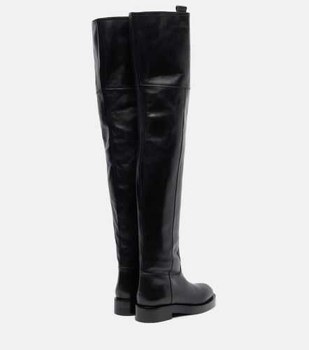 Leather over-the-knee boots - Paris Texas - Modalova