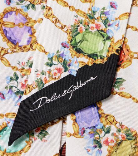 Dolce&Gabbana DG silk scarf - Dolce&Gabbana - Modalova