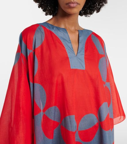 Caftano in cotone con stampa - Dries Van Noten - Modalova