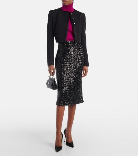 Wool turtleneck sweater - Dolce&Gabbana - Modalova