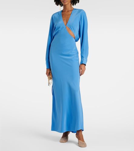Cutout silk maxi dress - Christopher Esber - Modalova
