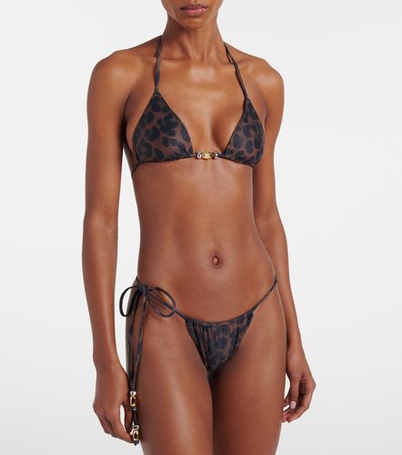 Same Beaded printed bikini top - Same - Modalova