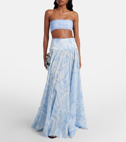 Falda larga Angoli de algodón - Pucci - Modalova