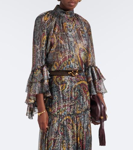 Etro Printed silk-blend blouse - Etro - Modalova