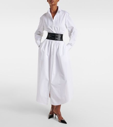 Alaïa Abito chemisier in popeline di cotone - Alaia - Modalova