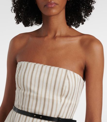 Vestido midi Fervida de algodón y lino - Max Mara - Modalova